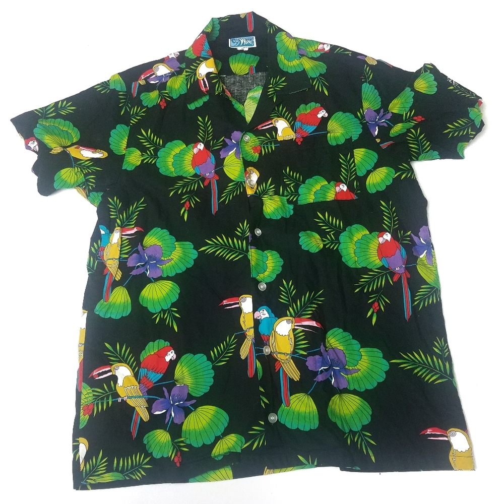 Vintage 9th Wave Tropical Shirt